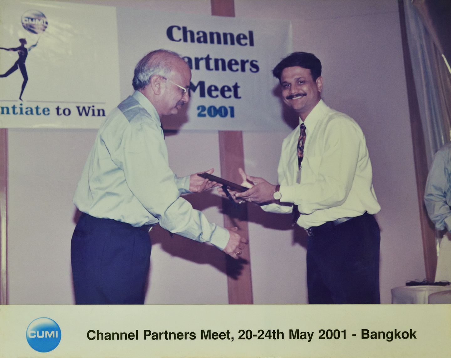 CUMI Channel Partners Meet 2001 Bangkok
