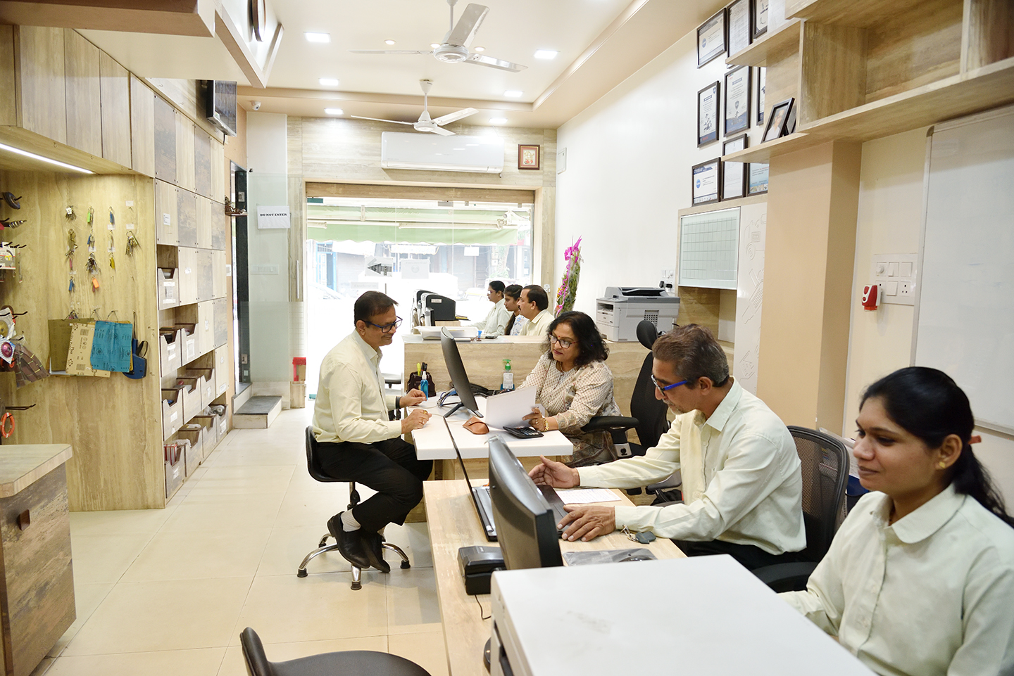 Customer consultation