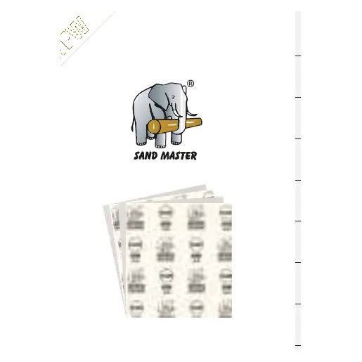 CUMI Sand Master Non-Loading (Stearated) Sheet – product photo