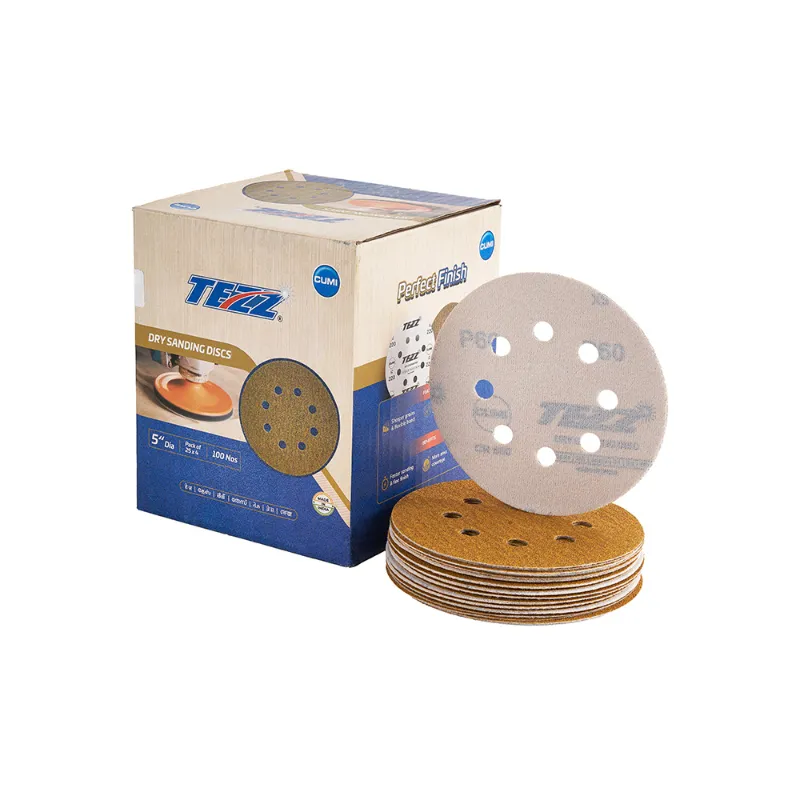 CUMI Tezz Dry Sanding Hook & Loop Disc – product photo