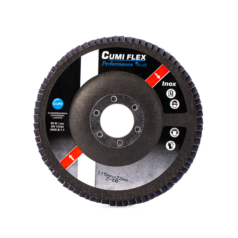 CUMI Flex Zirconia Performance Plus Flap Disc – product photo